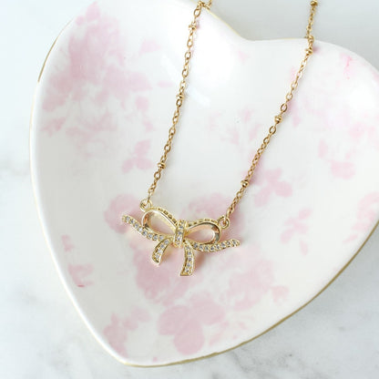 Layla Bow Necklace