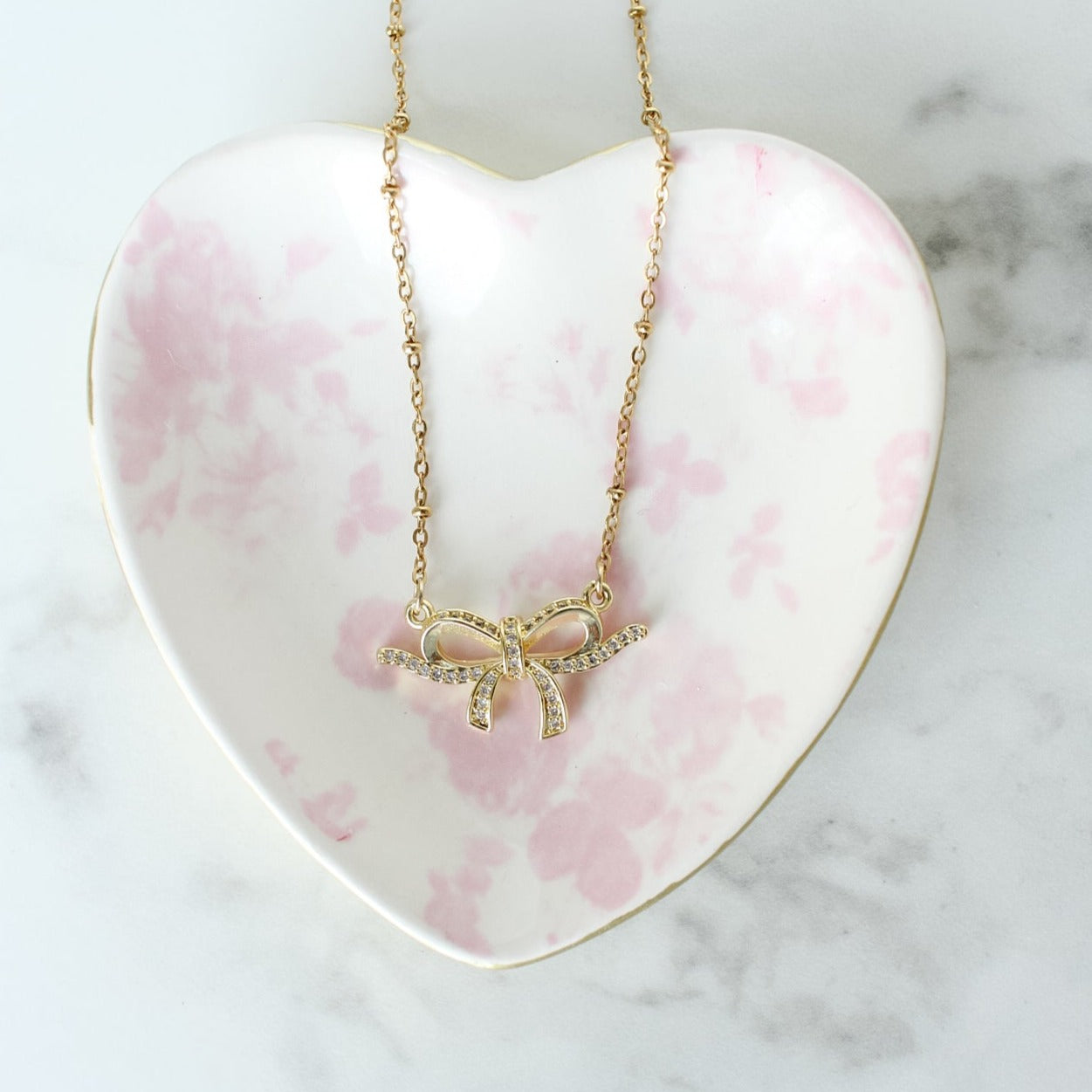 Layla Bow Necklace