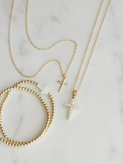 Diamond Cross Necklace