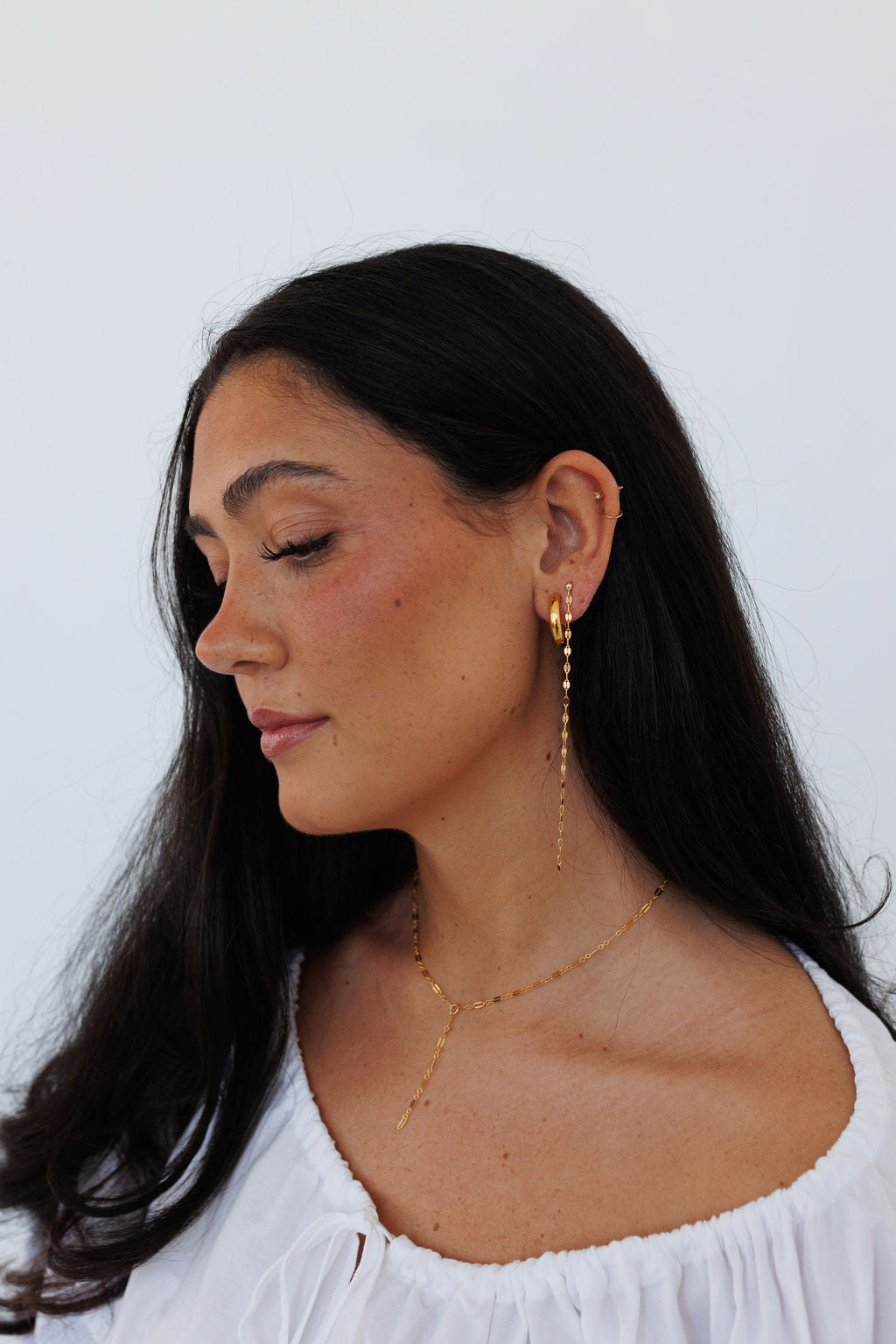Rhian Lariat Necklace