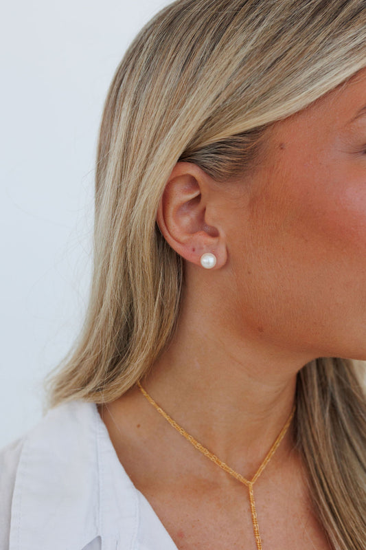 Classic Pearl Studs
