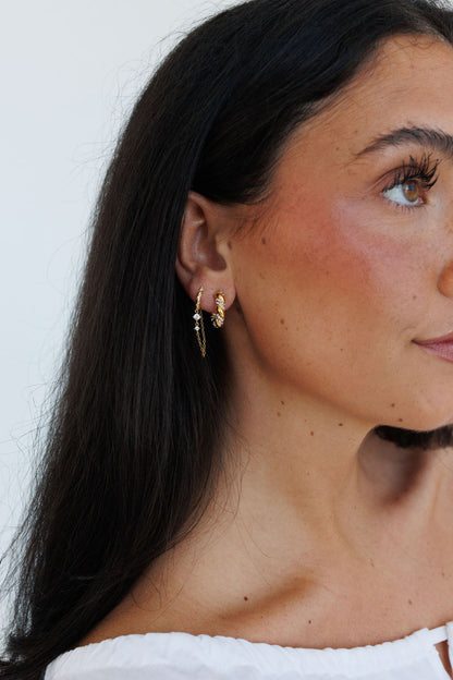 Demi Drop Hoops