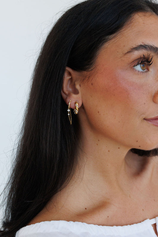 Demi Drop Hoops